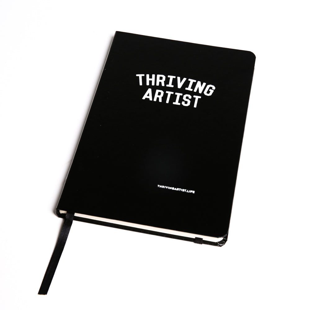 Essentials Notebook, Hard Cover, Black & White